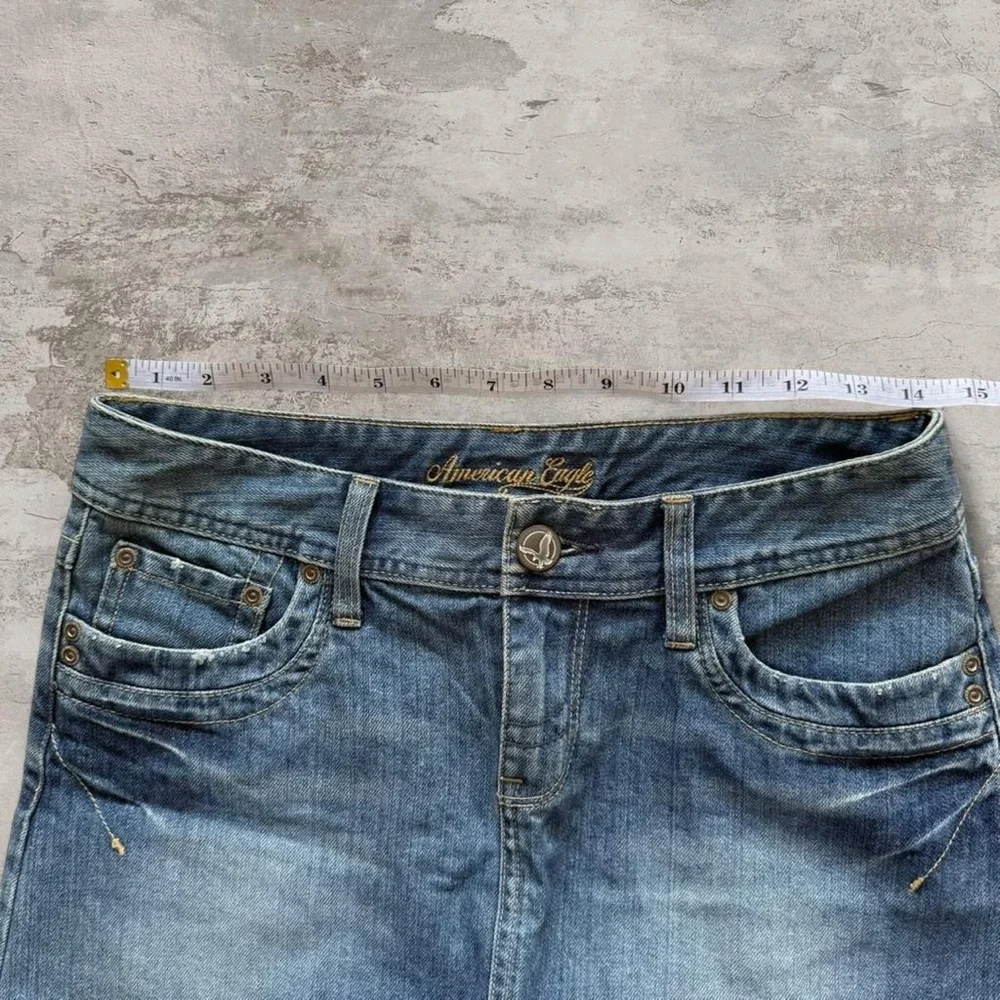y2k jean mini skirt - Picture 6 of 8